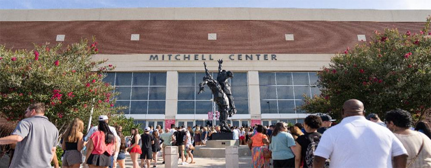 Mitchell Center Entrance