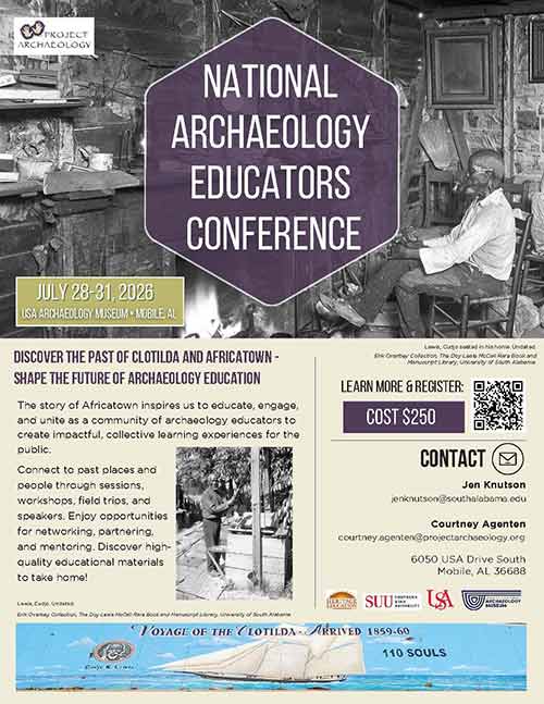National Archaeology Educators Conference