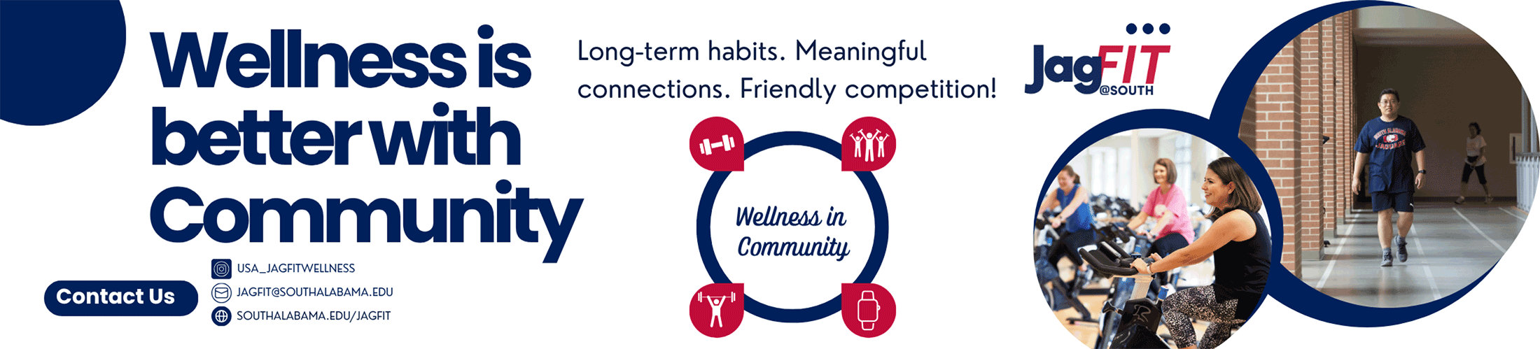 Wellness is better with Community. Long-term habits. Meaningful connections. Friendly competition.