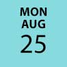 Monday, August 25